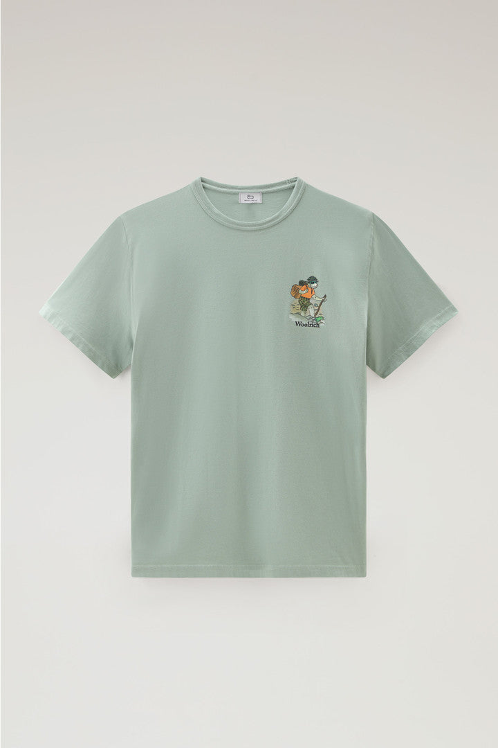 Pure Cotton T-shirt with Graphic Print (Bright White) - Detail View 4
