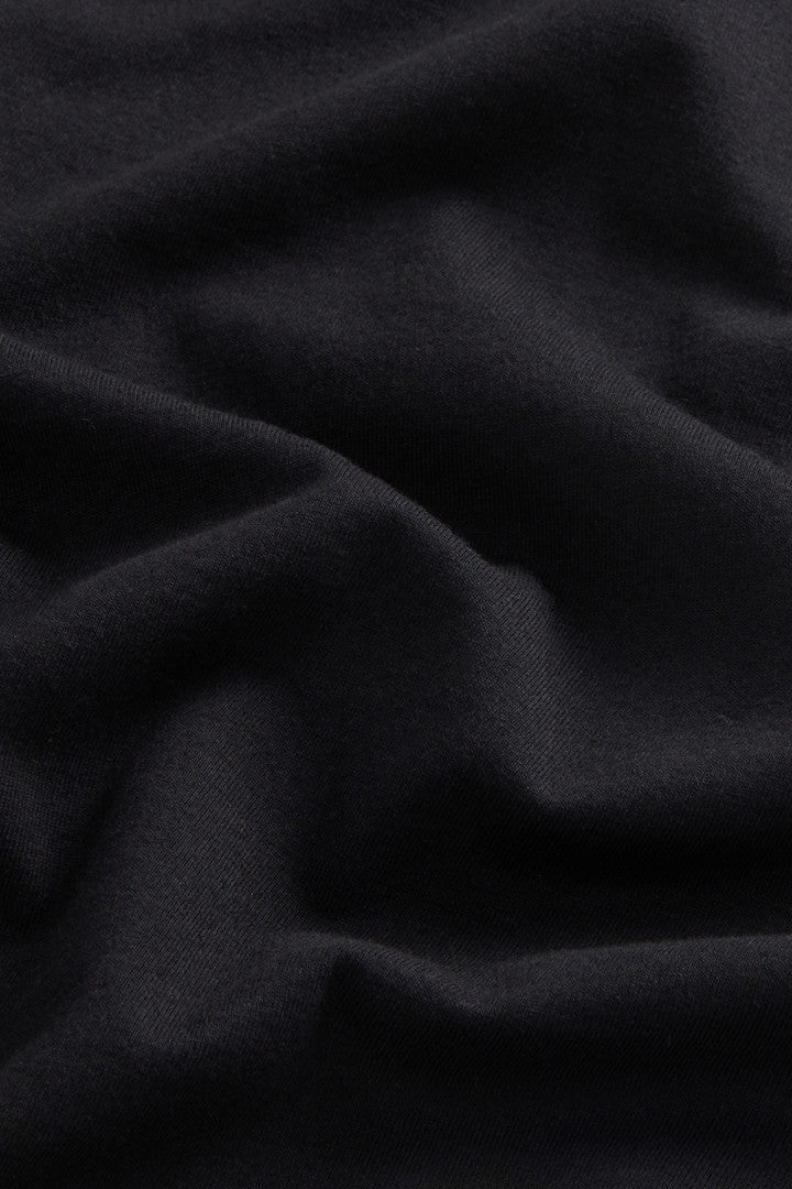 Pure Cotton T-Shirt with Logo (Bright White) - Detail View 6