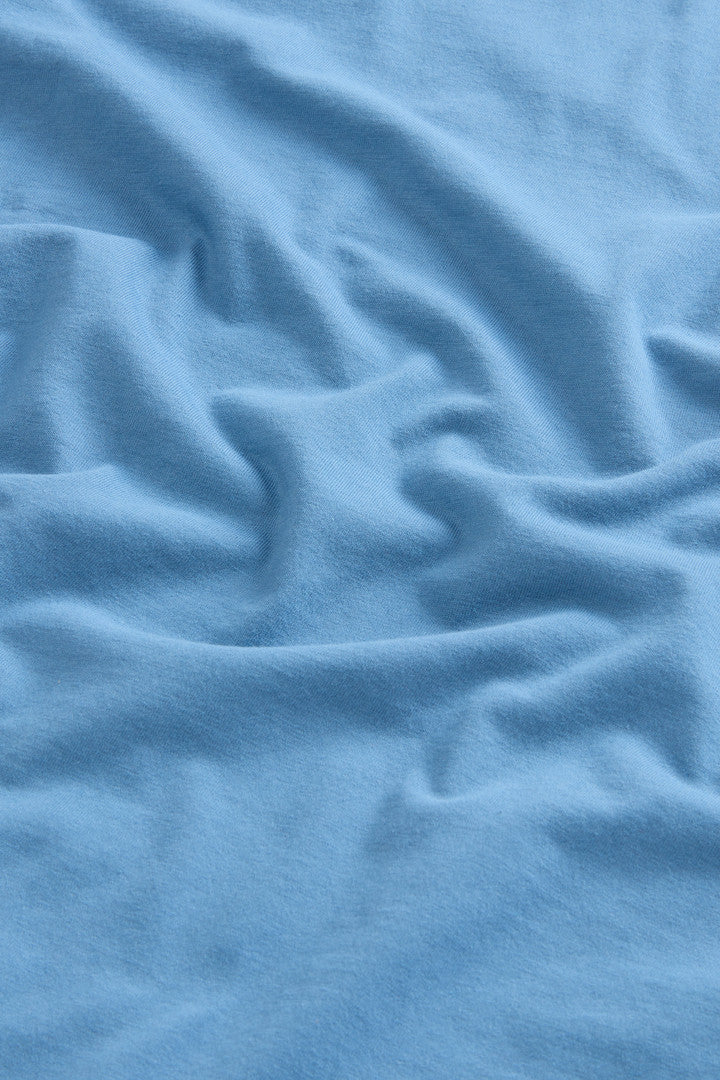 Pure Cotton T-Shirt with Logo (Bright White) - Detail View 6