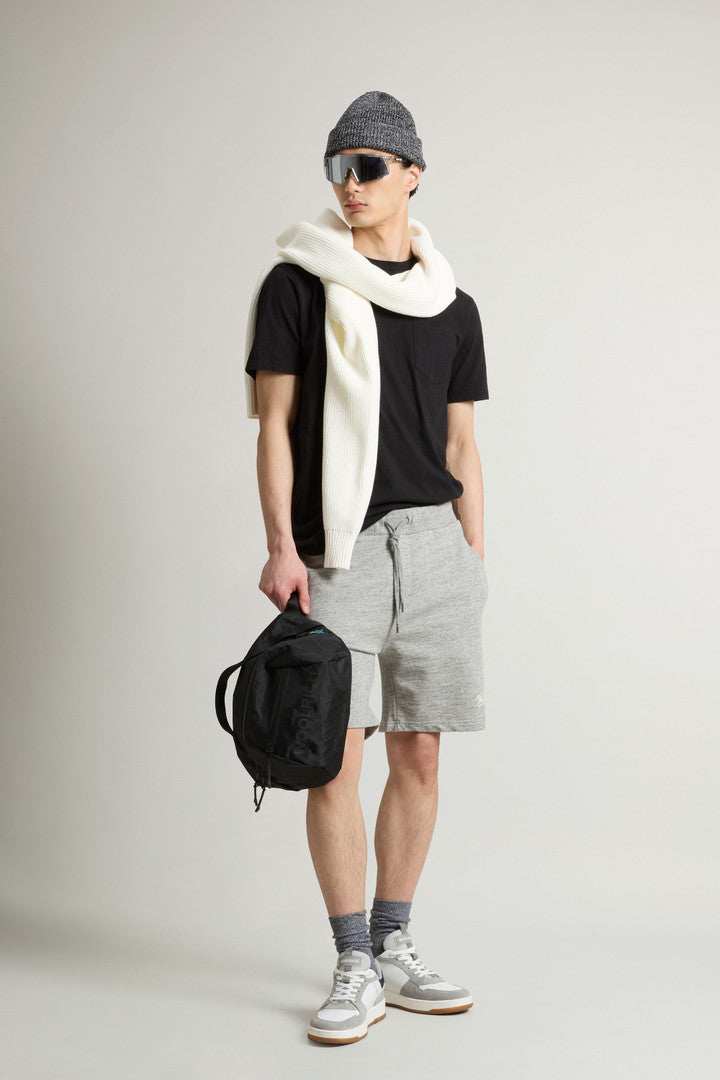 Pure Cotton T-Shirt with Pocket (Bright White) - Detail View 1