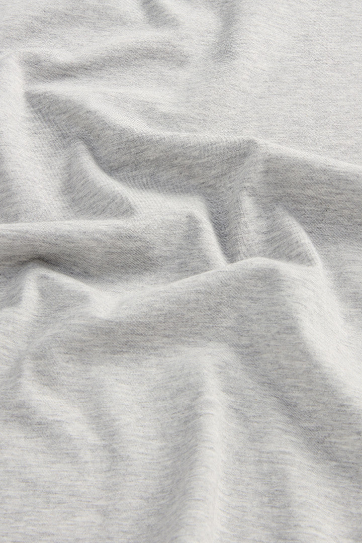 Pure Cotton T-Shirt with Pocket (Black) - Detail View 8