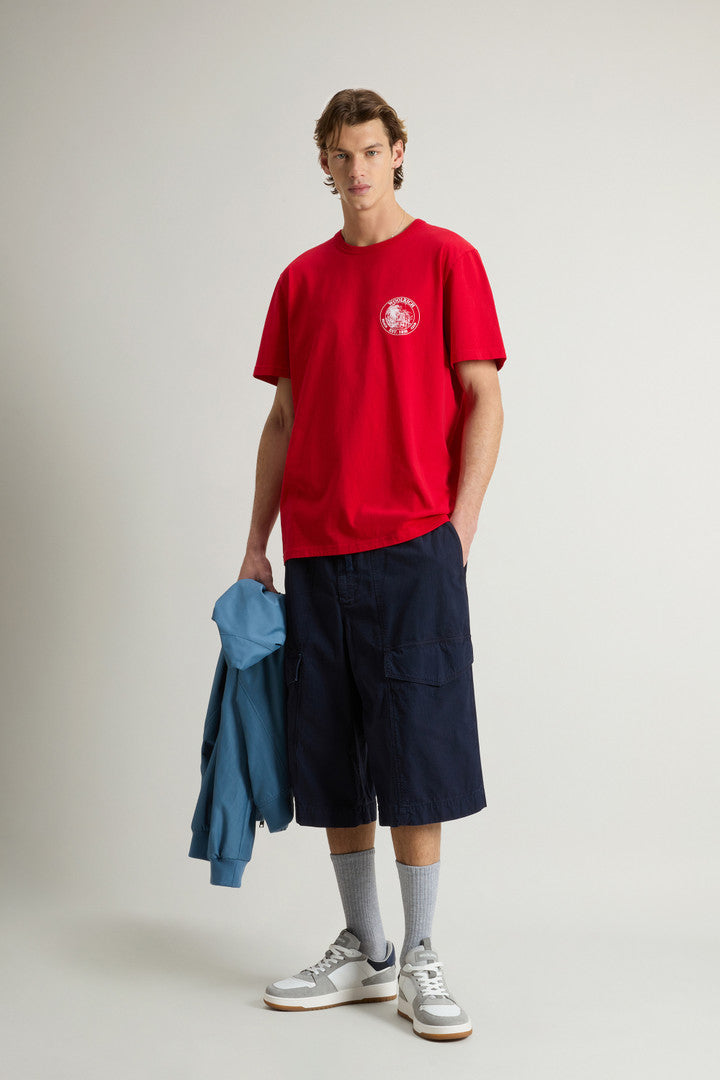 Pure Cotton T-shirt (Bright White) - Detail View 2