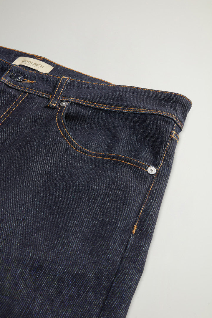 Stretch Denim Jeans (Medium Indigo) - Main View