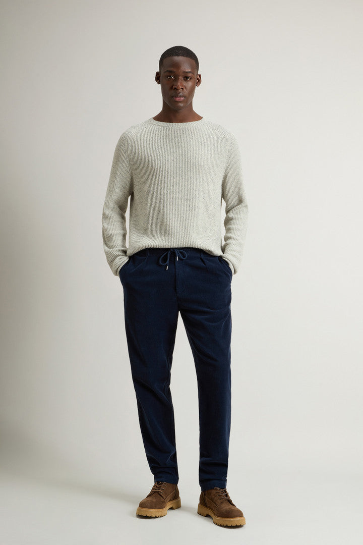 Garment-Dyed Corduroy Milton Pants (Oatmeal) - Main View