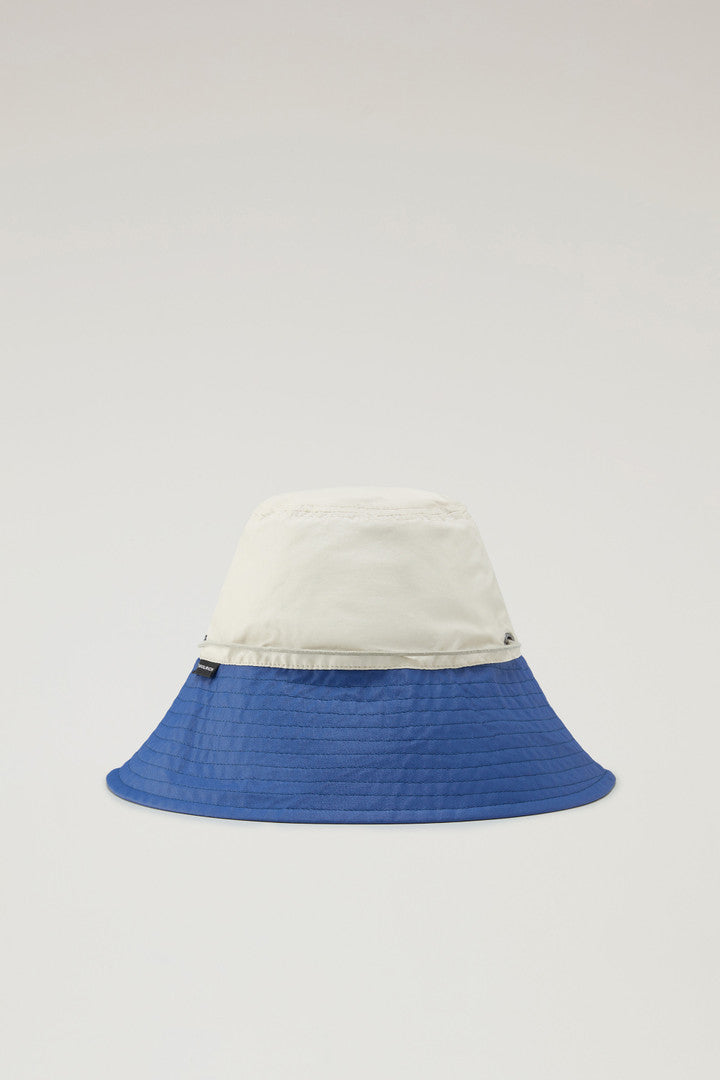 Rain Bucket Hat in a Cotton Nylon Blend (Twilight Blue) - Detail View 2