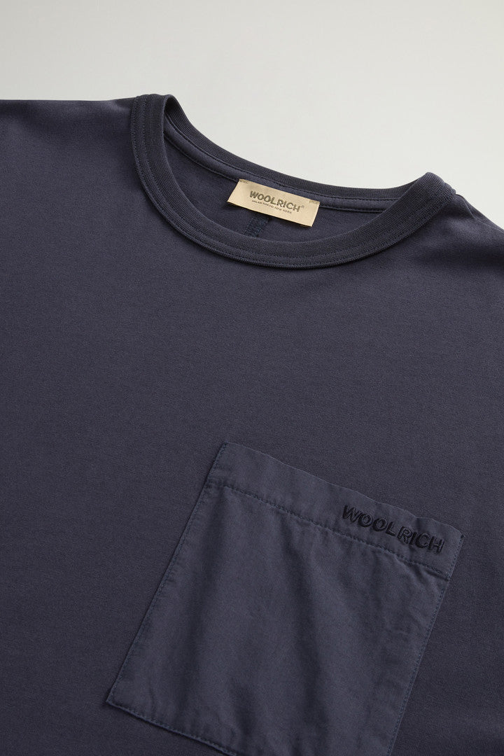 Pure Cotton Dress (Melton Blue) - Detail View 5
