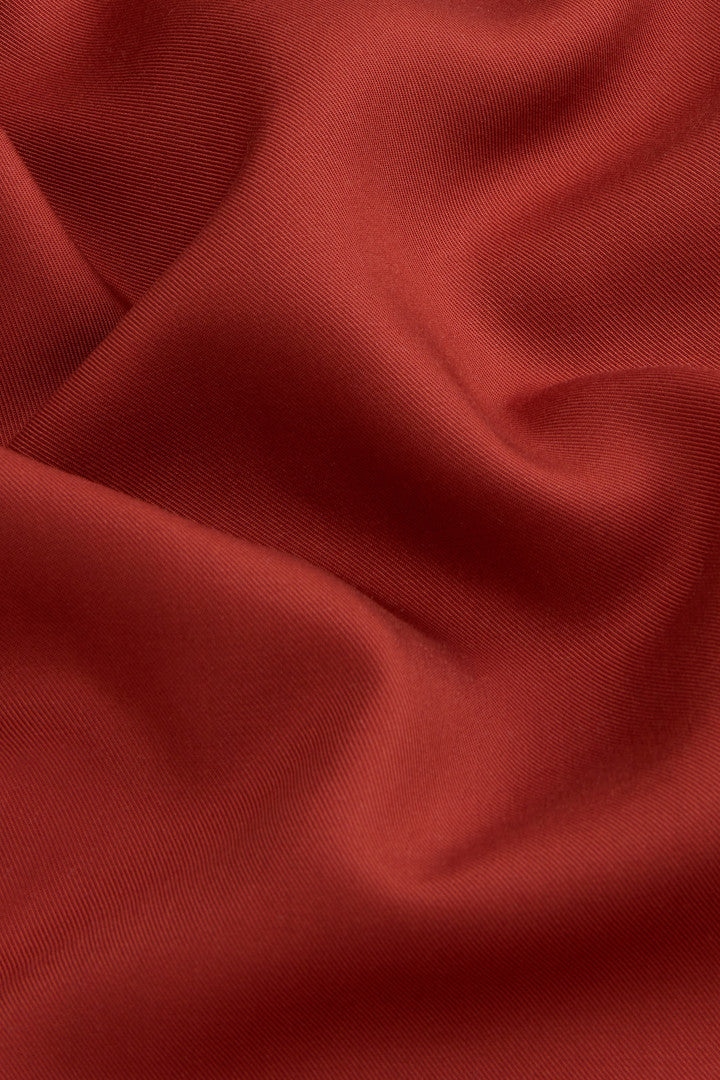 Long Tencel Dress (Burnt Henna) - Detail View 7