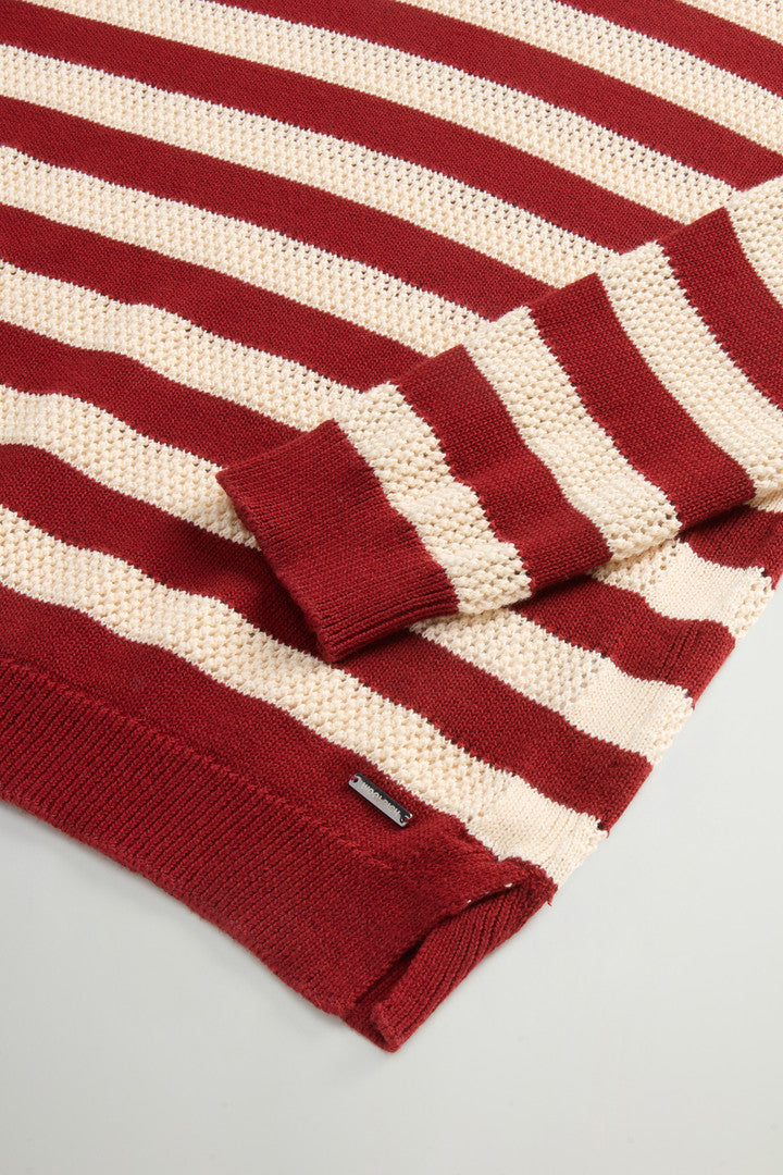 Pure Cotton Crewneck Sweater (Melton Blue) - Detail View 7