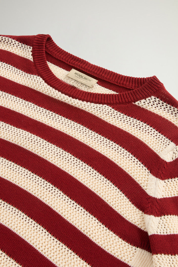 Pure Cotton Crewneck Sweater (Melton Blue) - Detail View 6