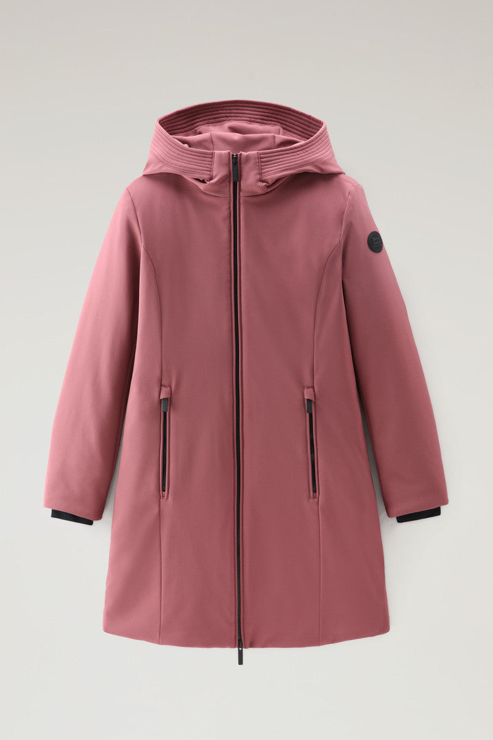 Firth Parka in Softshell (Melton Blue) - Detail View 8