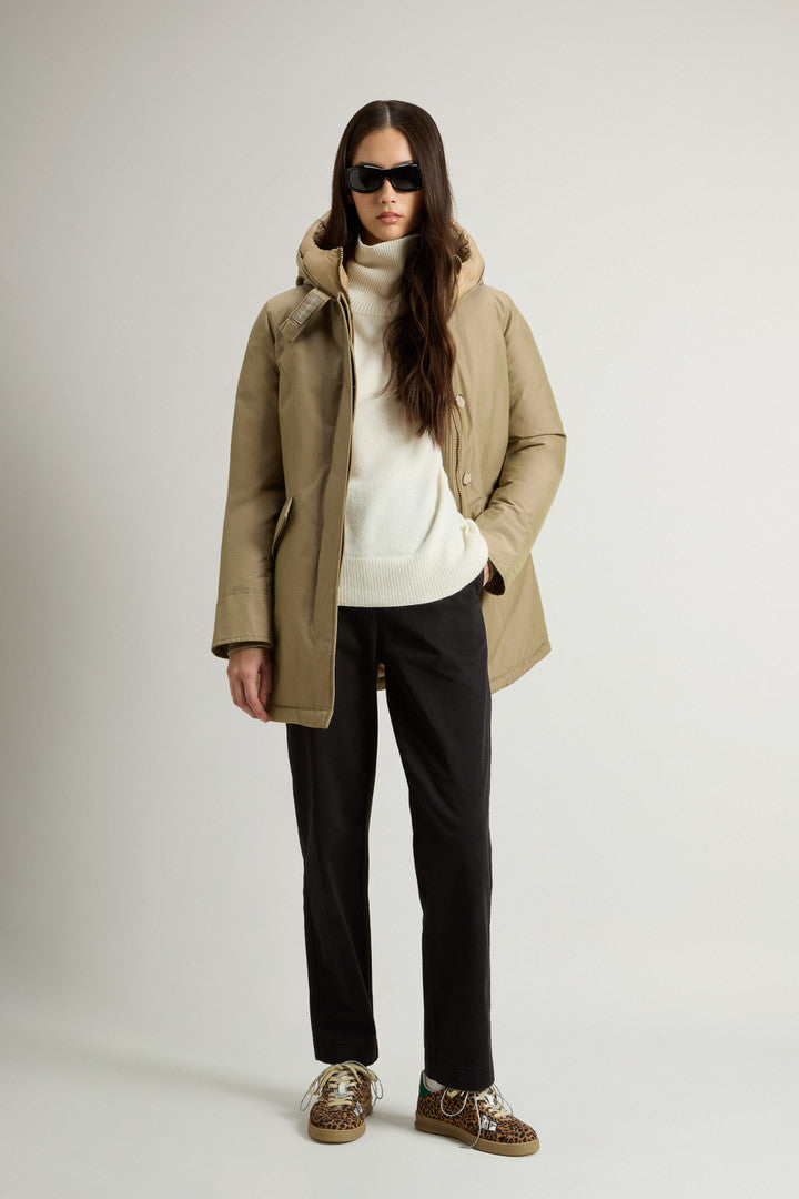 Arctic Parka in Ramar Cloth (Cornstalk Two Tone) - Detail View 1