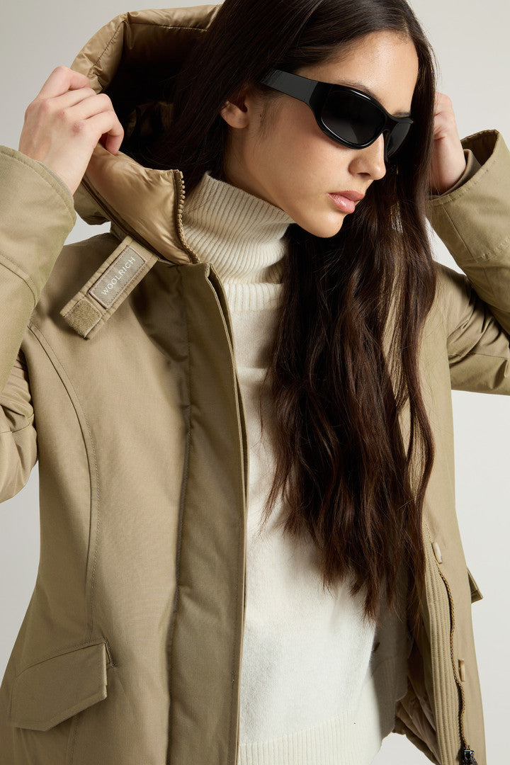 Arctic Parka in Ramar Cloth (Cornstalk Two Tone) - Detail View 3