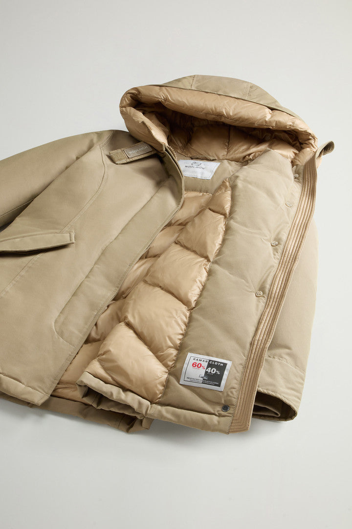Arctic Parka in Ramar Cloth (Cornstalk Two Tone) - Detail View 7