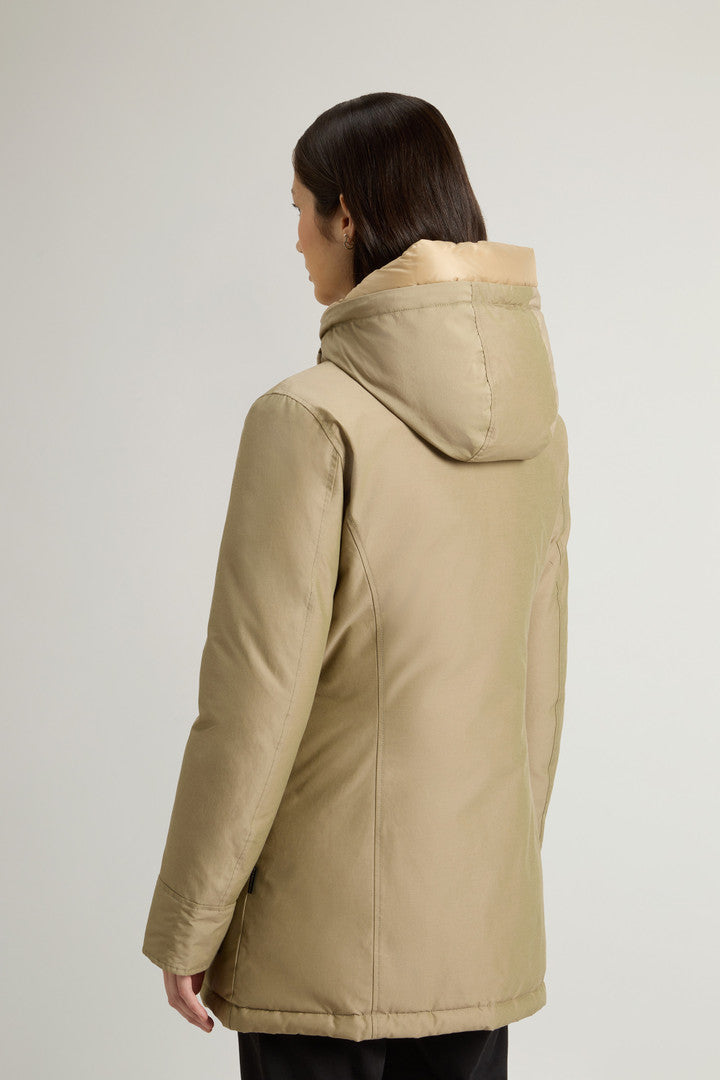 Arctic Parka in Ramar Cloth (Cornstalk Two Tone) - Detail View 2