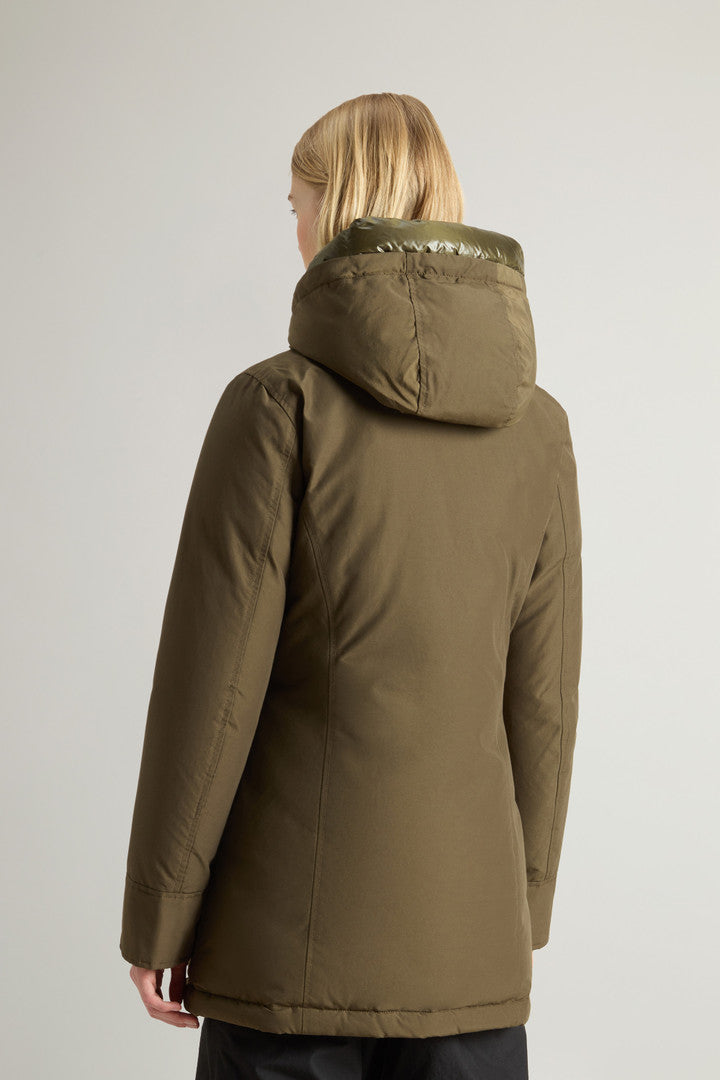 Arctic Parka in Ramar Cloth (Cornstalk Two Tone) - Detail View 2