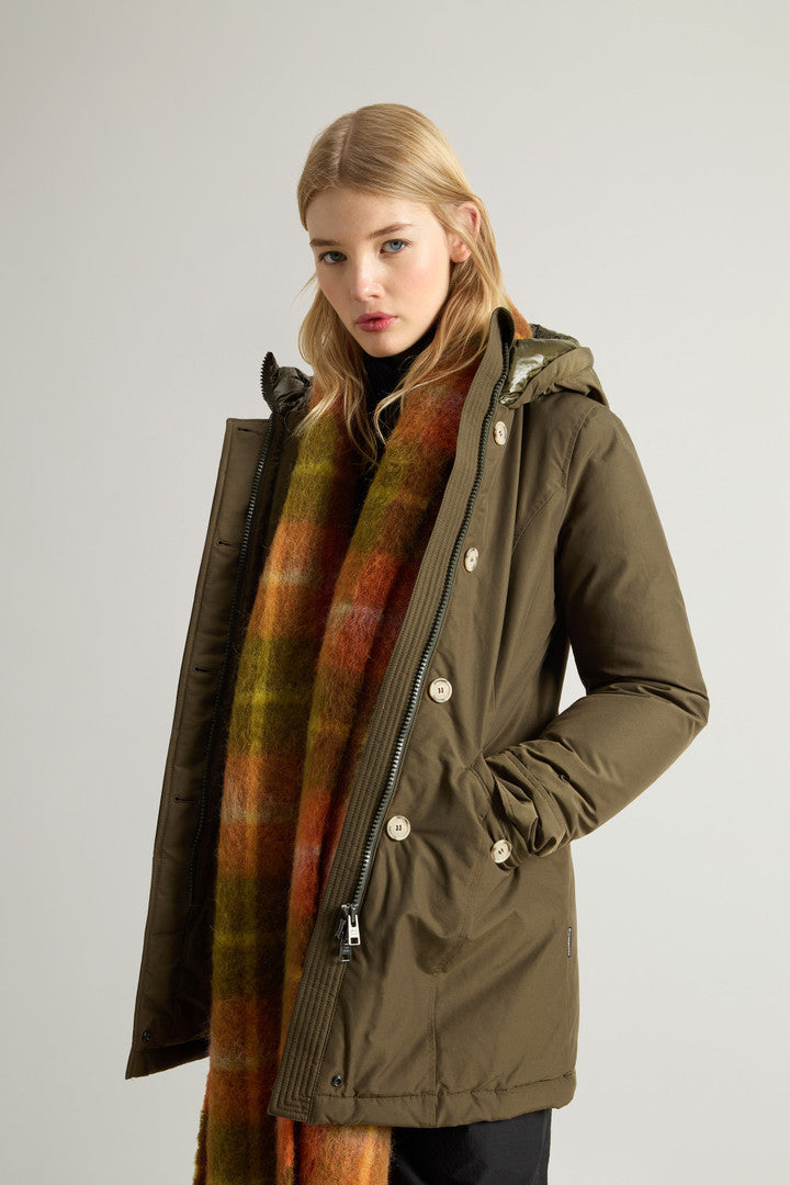 Arctic Parka in Ramar Cloth (Cornstalk Two Tone) - Detail View 3