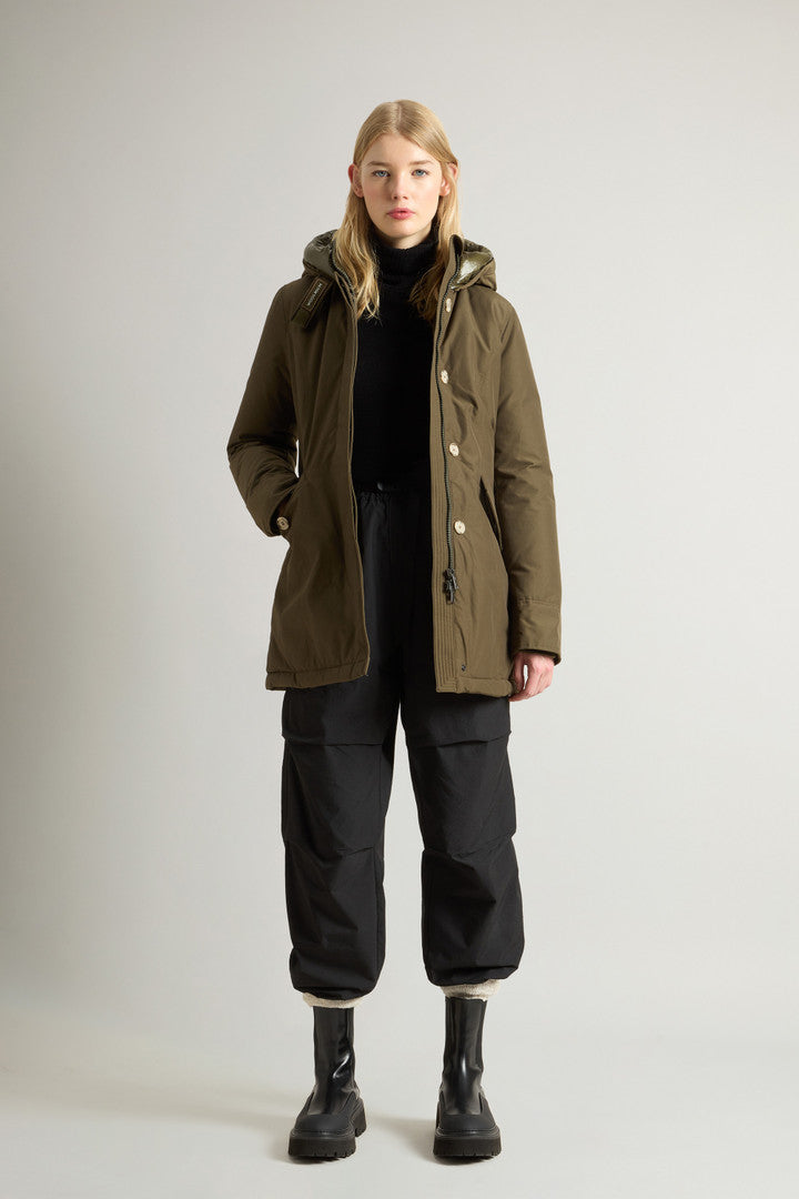 Arctic Parka in Ramar Cloth (Cornstalk Two Tone) - Detail View 1