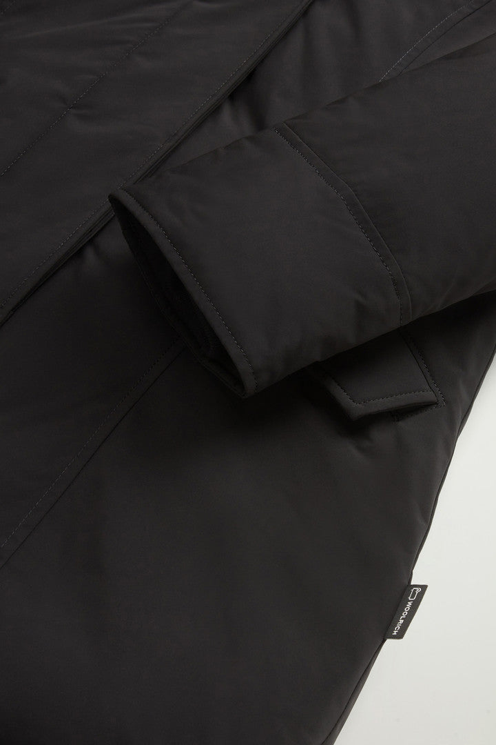 Arctic Parka in Urban Touch with Detachable Fur (Black) - Detail View 6