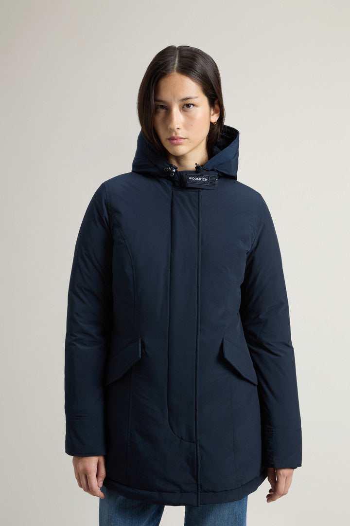 Arctic Parka in Urban Touch with Detachable Fur (Dark Green) - Detail View 3