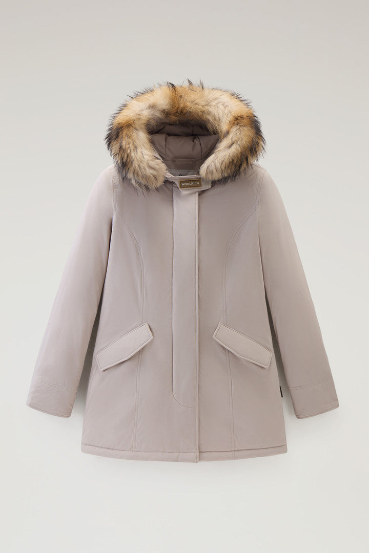 Arctic Parka in Urban Touch with Detachable Fur (Black) - Detail View 8
