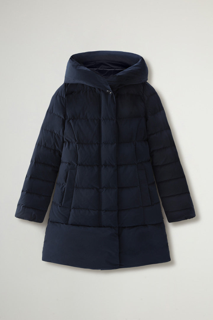 Puffy Prescott Parka in Urban Touch (Melton Blue) - Main View
