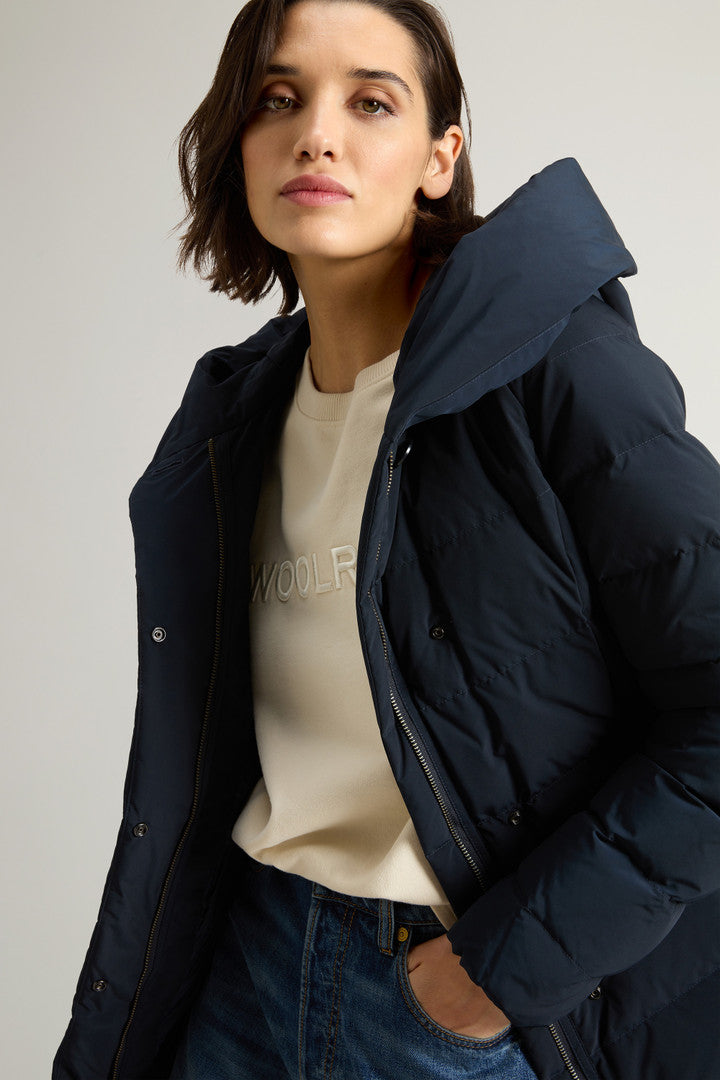 Puffy Prescott Parka in Urban Touch (Black) - Detail View 4