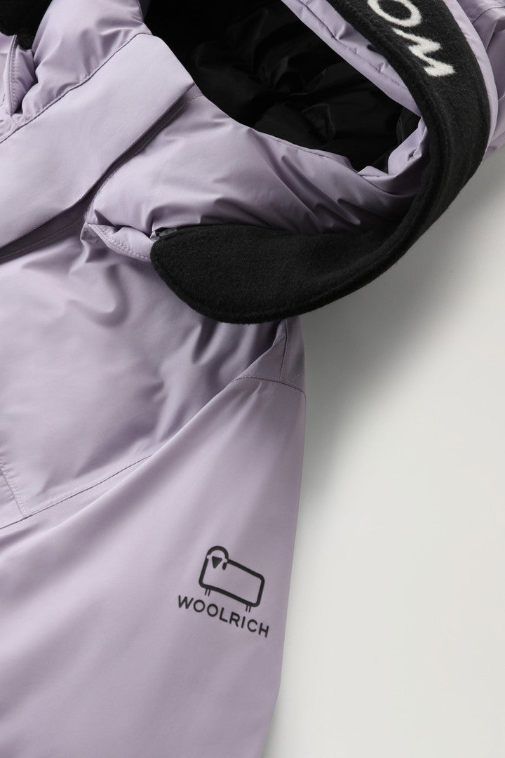 Harveys Waterproof Parka in Pertex Revolve (Lilac Dawn) - Detail View 3