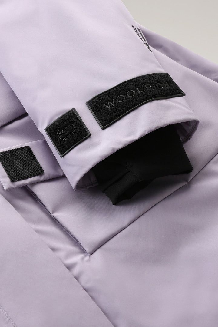 Harveys Waterproof Parka in Pertex Revolve (Lilac Dawn) - Detail View 5