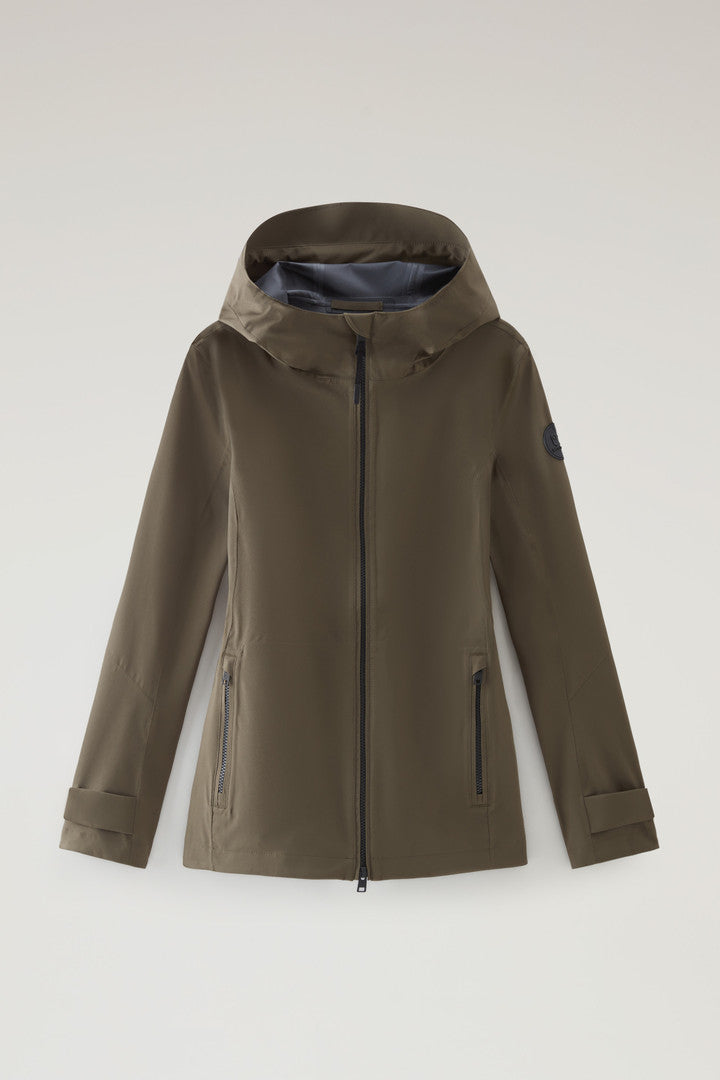 Waterproof Leavitt Jacket with Hood (Black) - Detail View 7