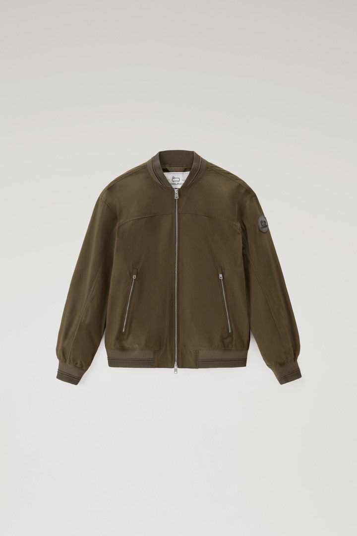 Summer Bomber in Urban Touch (Feather Beige) - Detail View 7