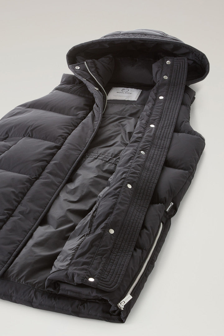 Alsea Quilted Vest (Black) - Detail View 4