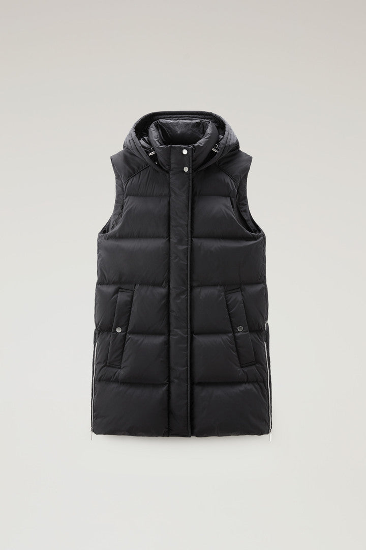 Alsea Quilted Vest (Black) - Main View