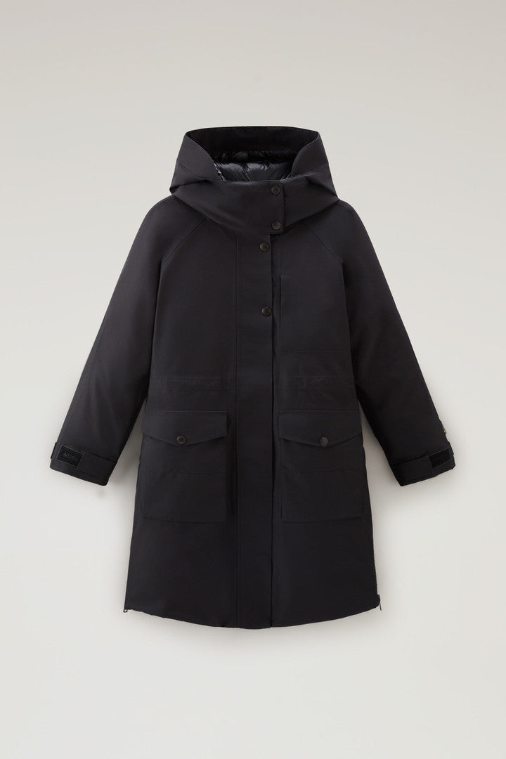 Waterproof High-Tech Parka in GORE-TEX (Natural White) - Detail View 6