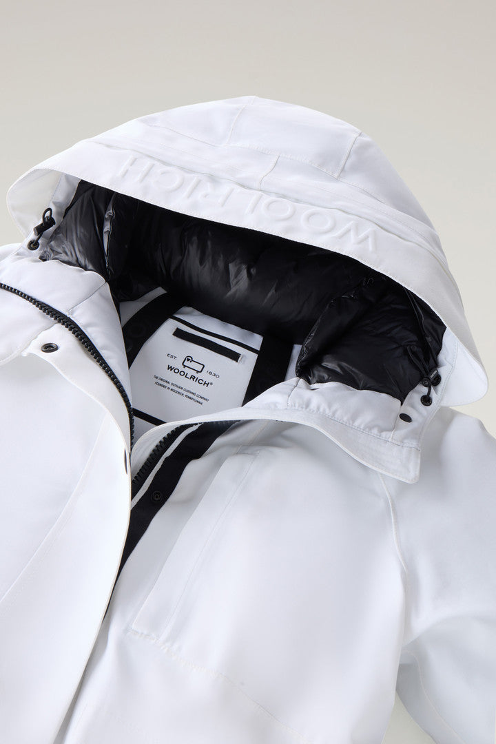 Waterproof High-Tech Parka in GORE-TEX (Natural White) - Detail View 1