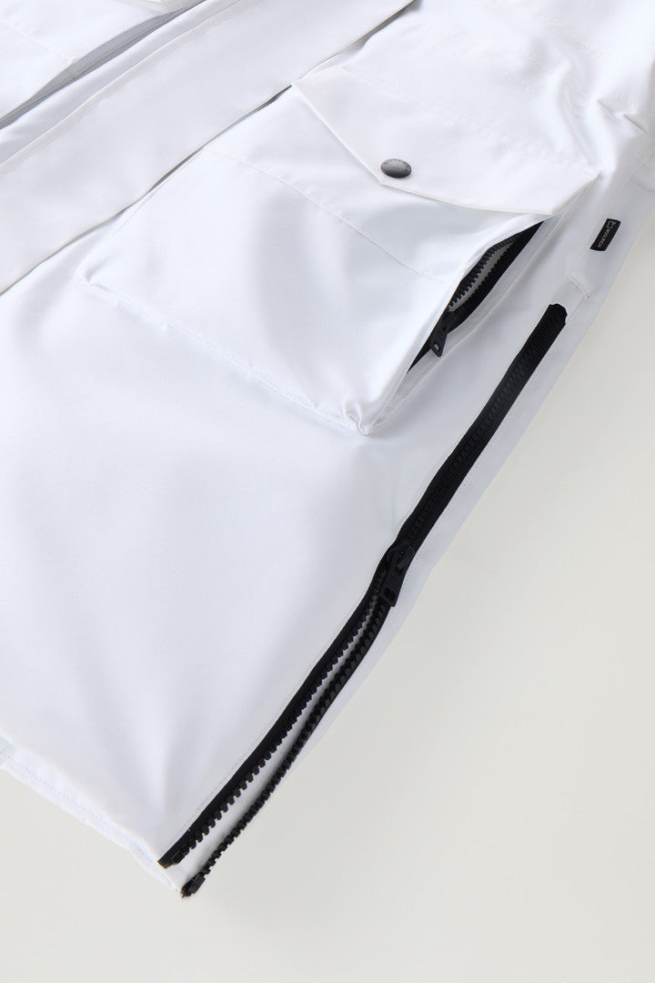 Waterproof High-Tech Parka in GORE-TEX (Natural White) - Detail View 3