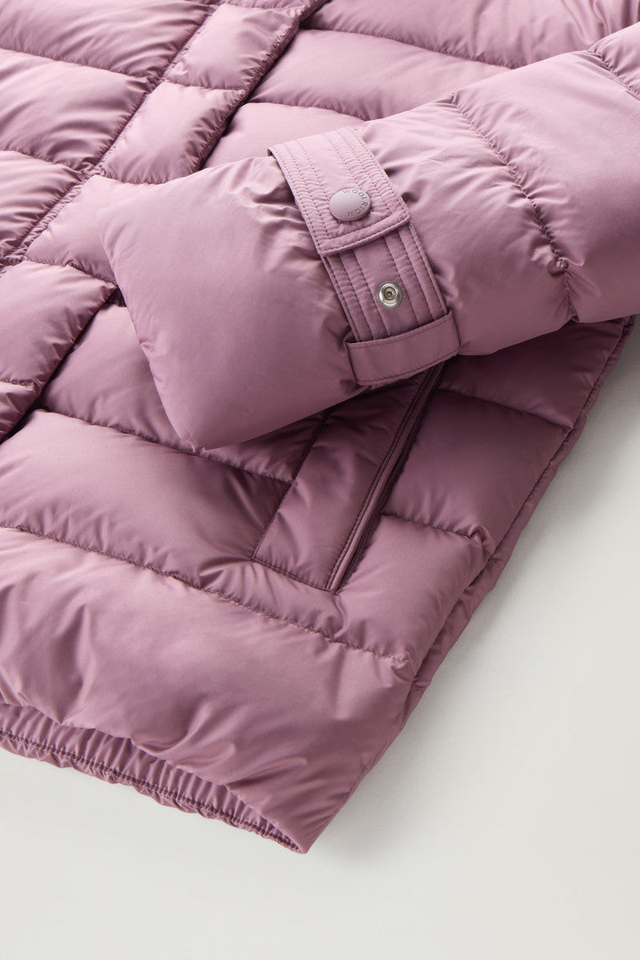 Ellis Microfiber Down Jacket (Amethyst) - Detail View 3