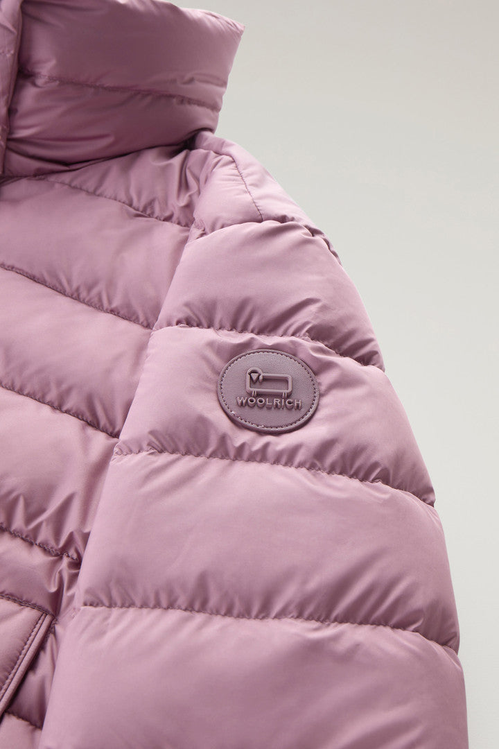 Ellis Microfiber Down Jacket (Amethyst) - Detail View 2