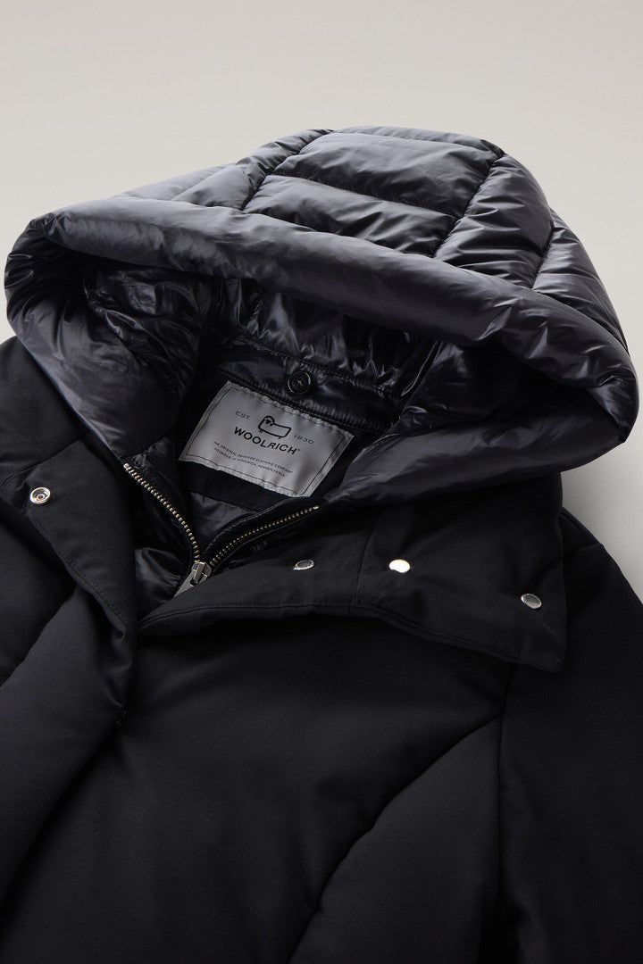 2-in-1 Luxe Prescott Parka (Black) - Detail View 6