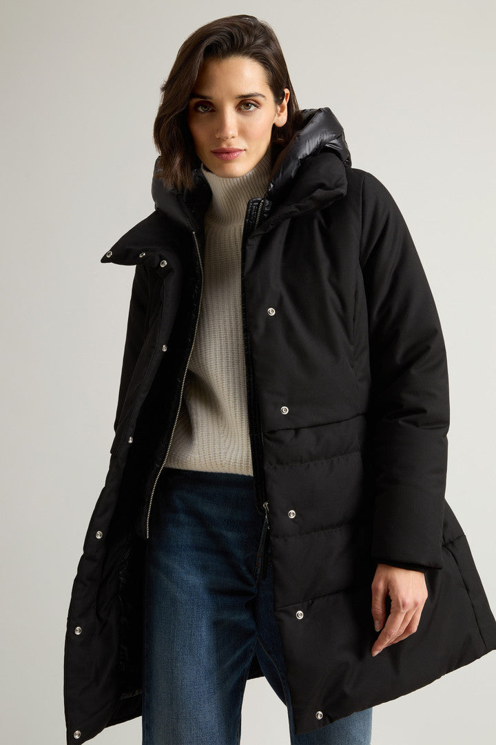 2-in-1 Luxe Prescott Parka (Black) - Detail View 5