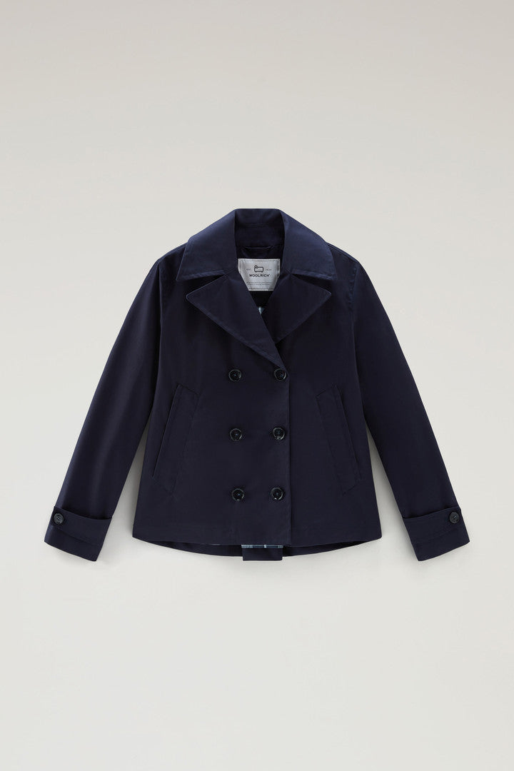 Havice Peacoat in Best Cotton (Koi) - Detail View 1