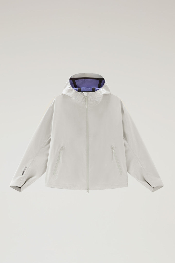 Jacket in WINDSTOPPER GORE-TEX (Melton Blue) - Detail View 6