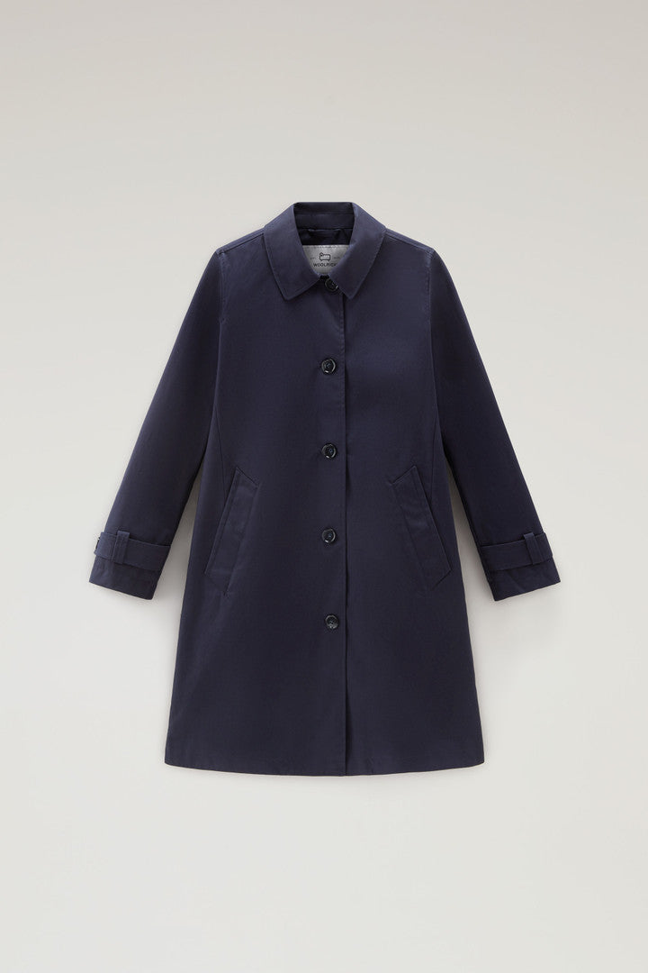 Havice Trench Coat in Best Cotton (Light Oak) - Detail View 6
