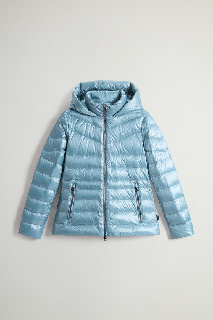 Aliquippa Lightweight Down Jacket (Oxford Tan) - Detail View 9