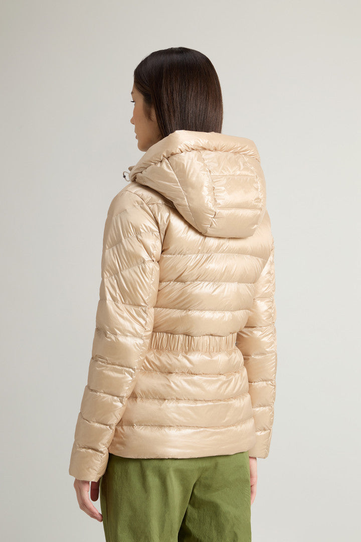Aliquippa Lightweight Down Jacket (Oxford Tan) - Detail View 3