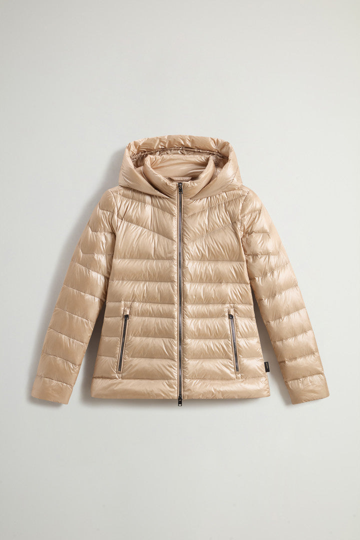 Aliquippa Lightweight Down Jacket (Oxford Tan) - Main View