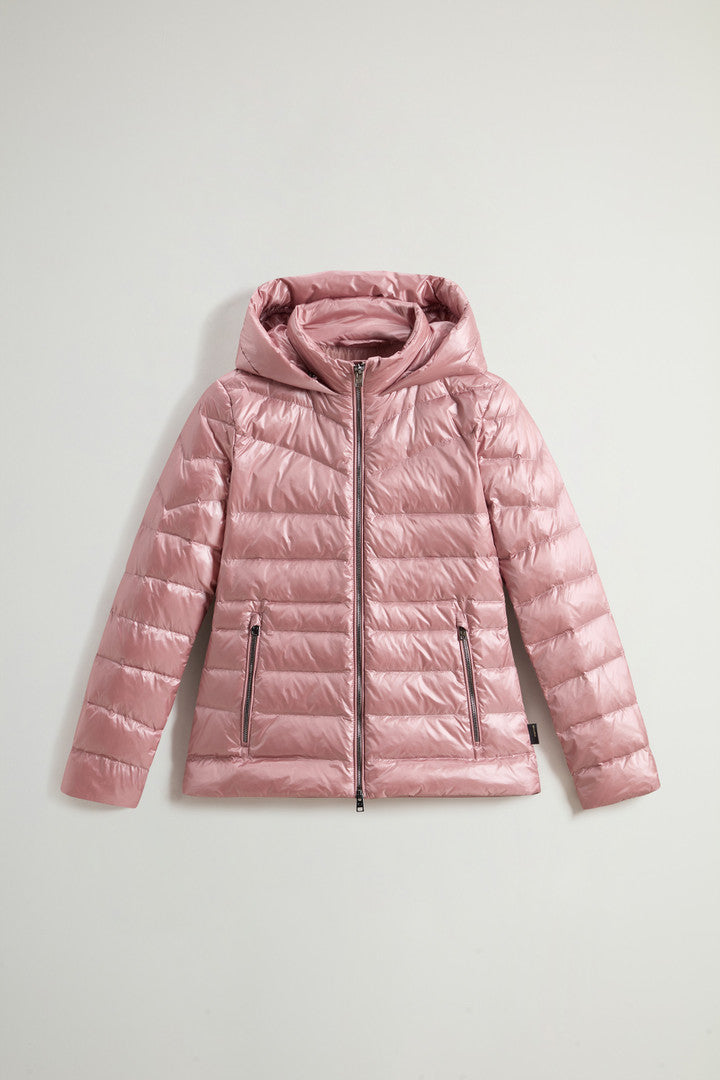 Aliquippa Lightweight Down Jacket (Oxford Tan) - Detail View 8