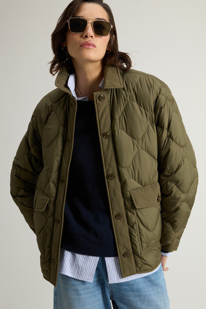 Microfiber Heritage Jacket (Melton Blue) - Detail View 4