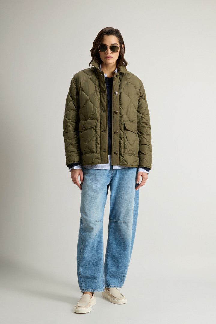 Microfiber Heritage Jacket (Melton Blue) - Detail View 2