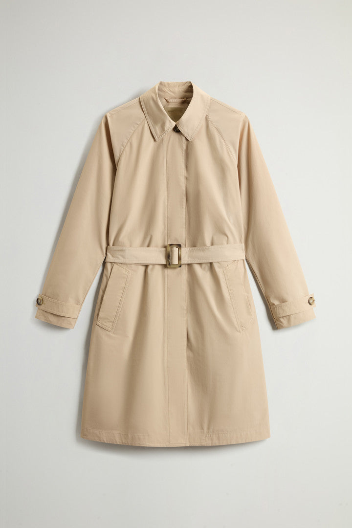 Urban Touch Trench Coat (Greenstone) - Detail View 9