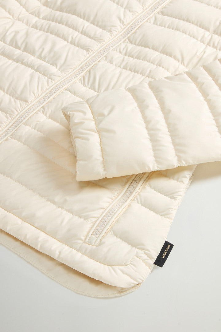 Padded Microfiber Jacket (Melton Blue) - Detail View 7